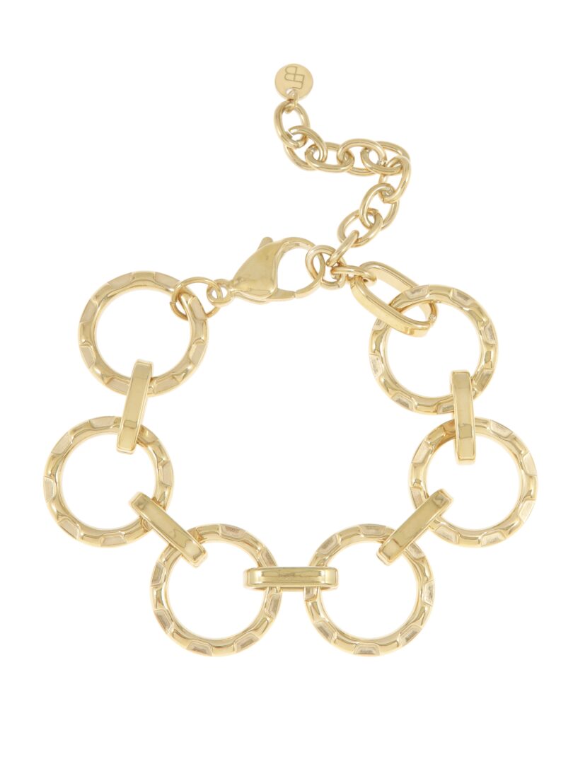 Schakelarmband met open cirkels
